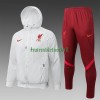 Liverpool Ensemble d'Entraînement Windrunner 22-23 Blanche Pour Homme